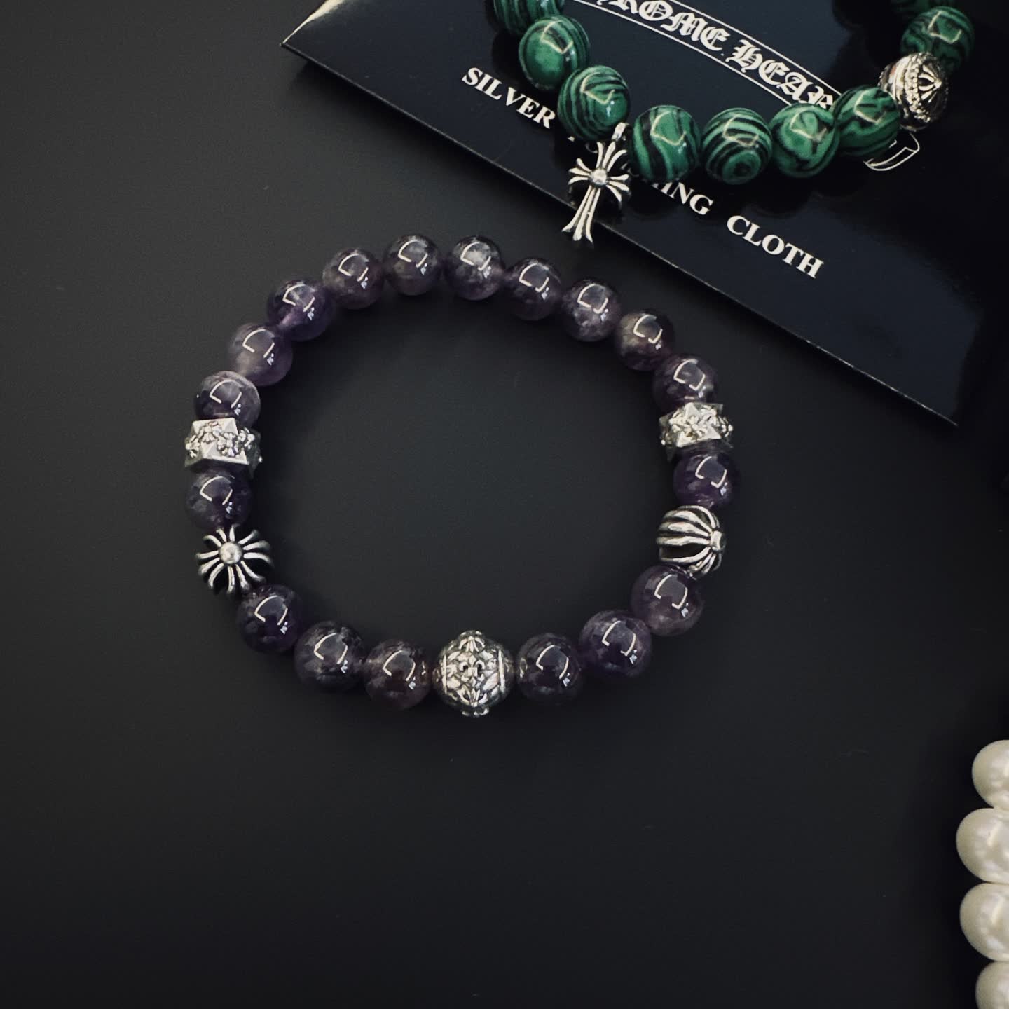 Chrome Hearts Beaded Bracelets Set